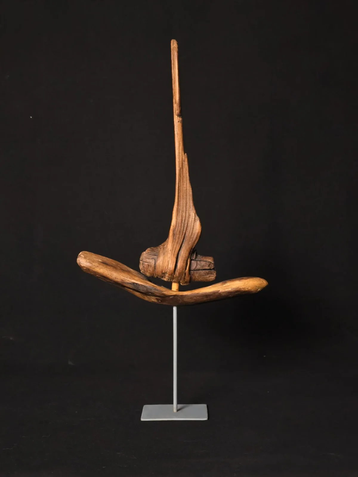 Ghost Sailor from the Age of Wind — olive wood sculpture, photo 5