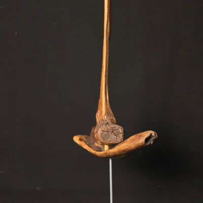 Ghost Sailor from the Age of Wind — olive wood sculpture, photo 4