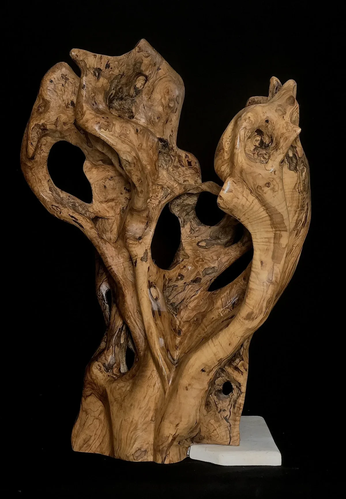 Chronicles of Beginning — olive wood sculpture, photo 6