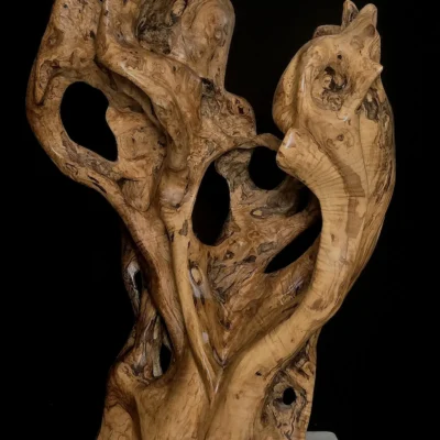 Chronicles of Beginning — olive wood sculpture, photo 6