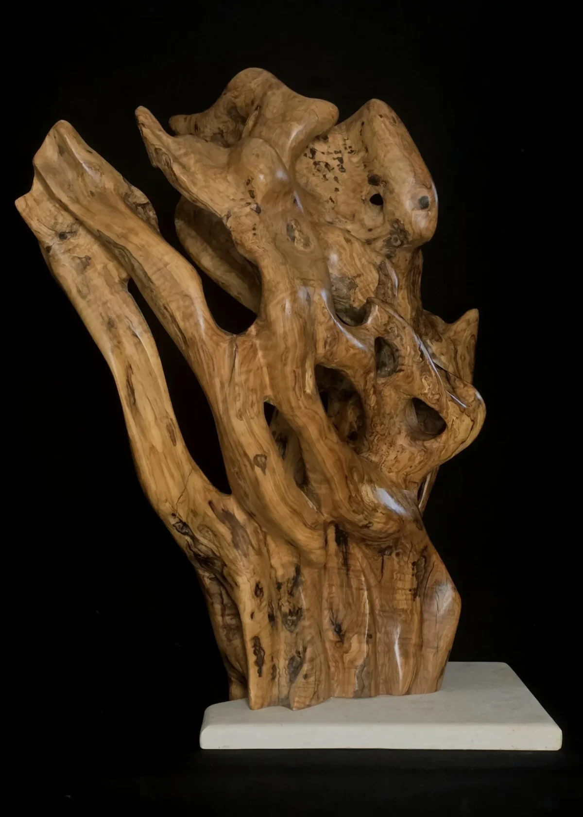 Chronicles of Beginning — olive wood sculpture, photo 2