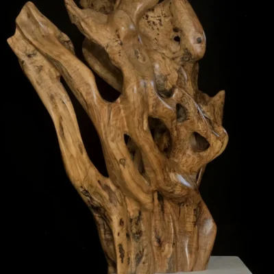 Chronicles of Beginning — olive wood sculpture, photo 2