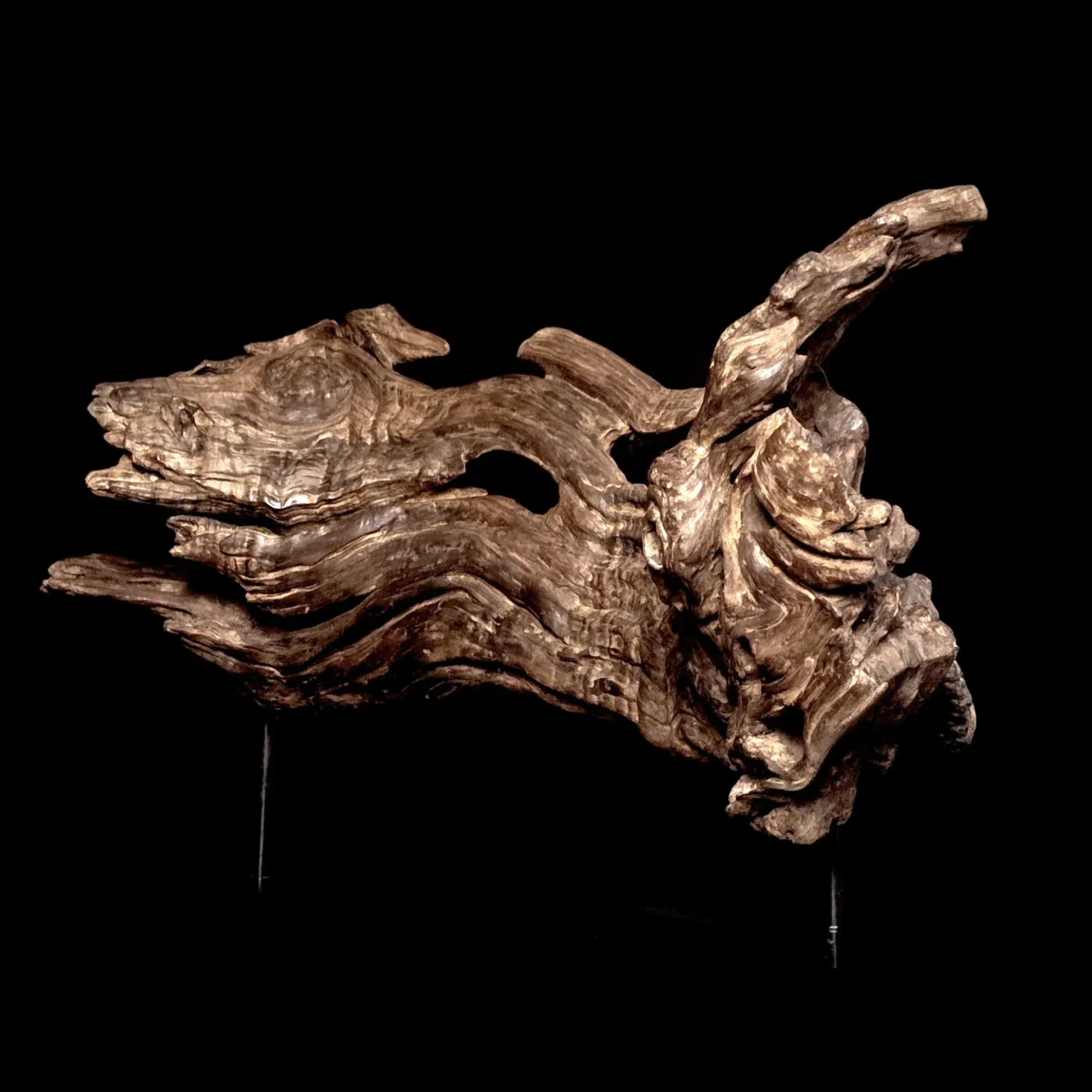 Songe figé du temps – sculpture en bois d’olivier, photo 2