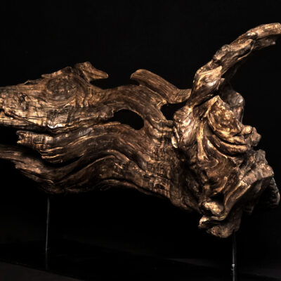 Songe figé du temps – sculpture en bois d’olivier, photo 2