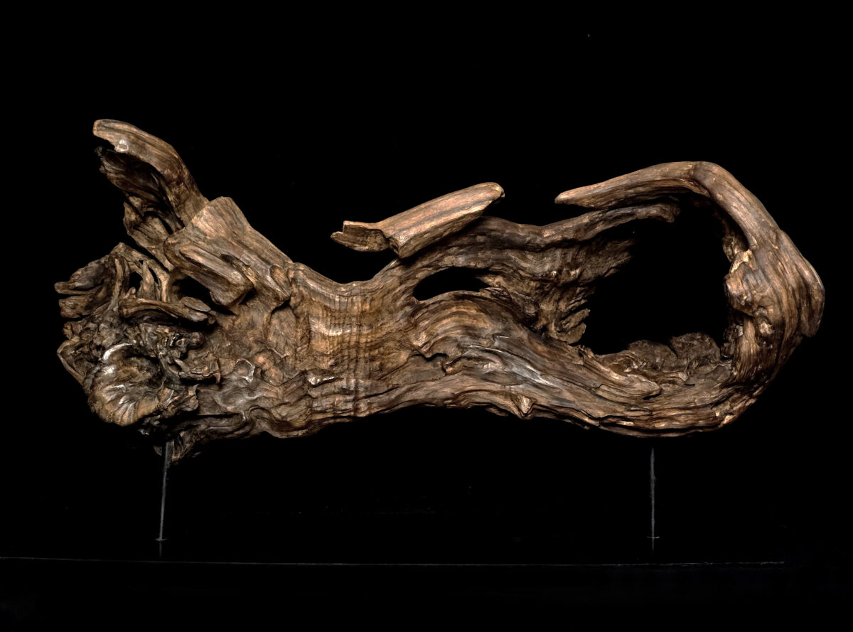 Songe figé du temps – sculpture en bois d’olivier, photo 3