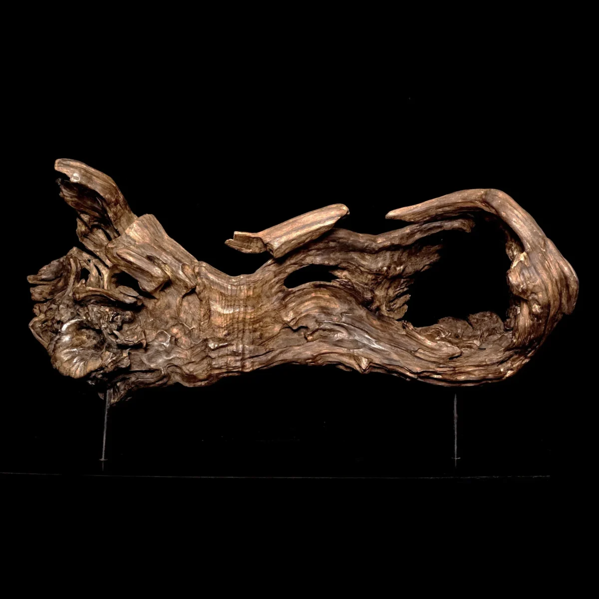 Songe figé du temps – sculpture en bois d’olivier, photo 3