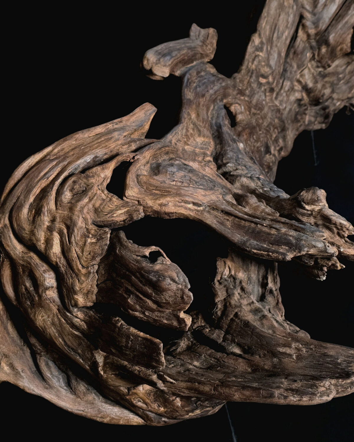 Songe figé du temps – sculpture en bois d’olivier, photo 9