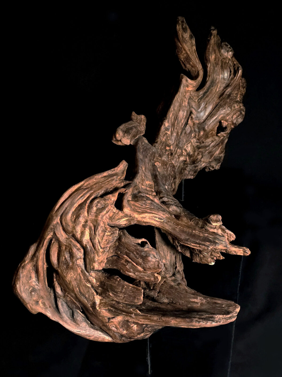 Songe figé du temps – sculpture en bois d’olivier, photo 10