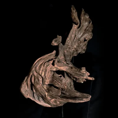 Songe figé du temps – sculpture en bois d’olivier, photo 10