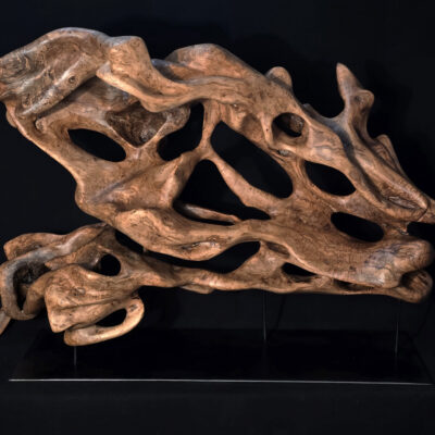 Genèse – sculpture en bois d’olivier, photo 2
