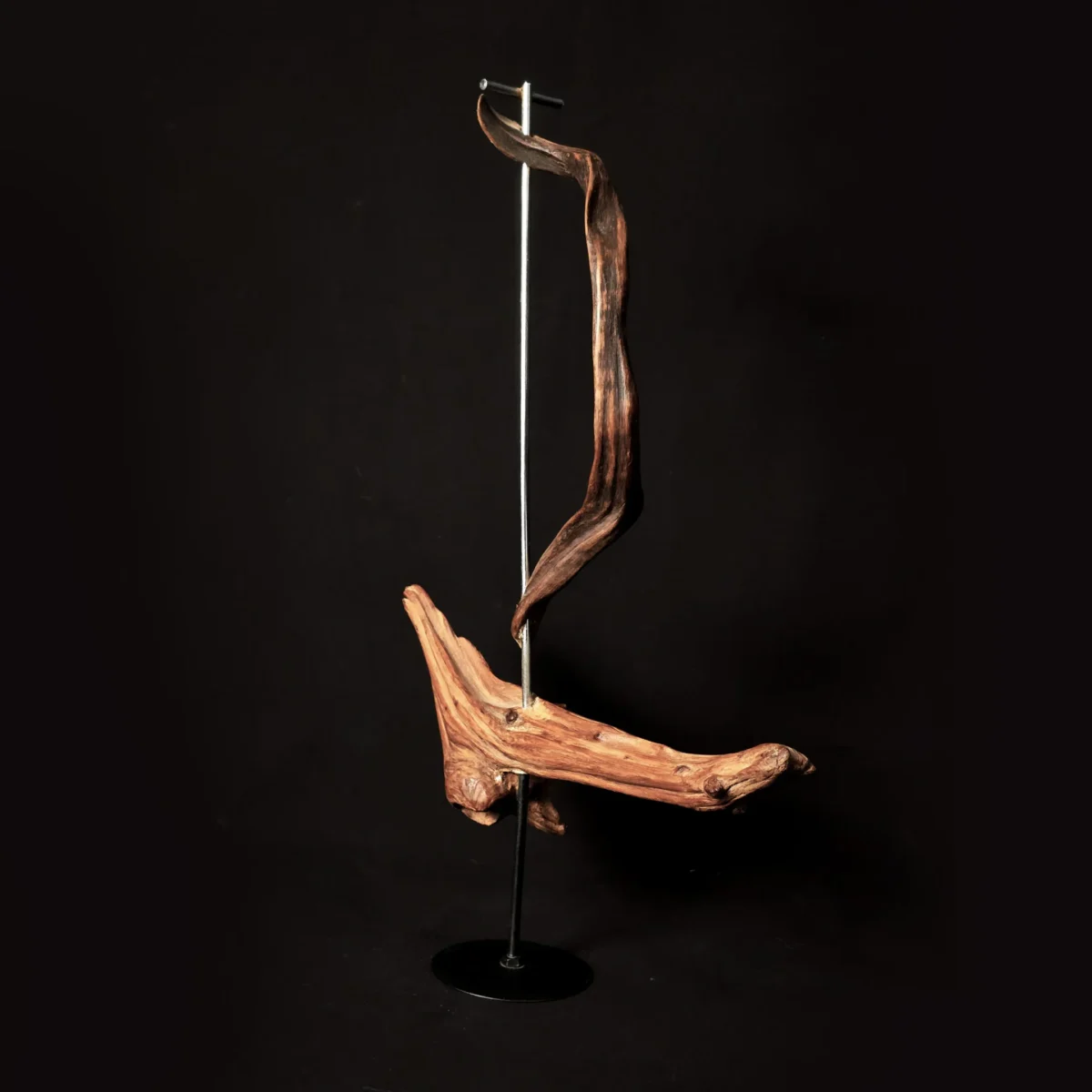 Dancing Wind — olive wood sculpture, photo 4
