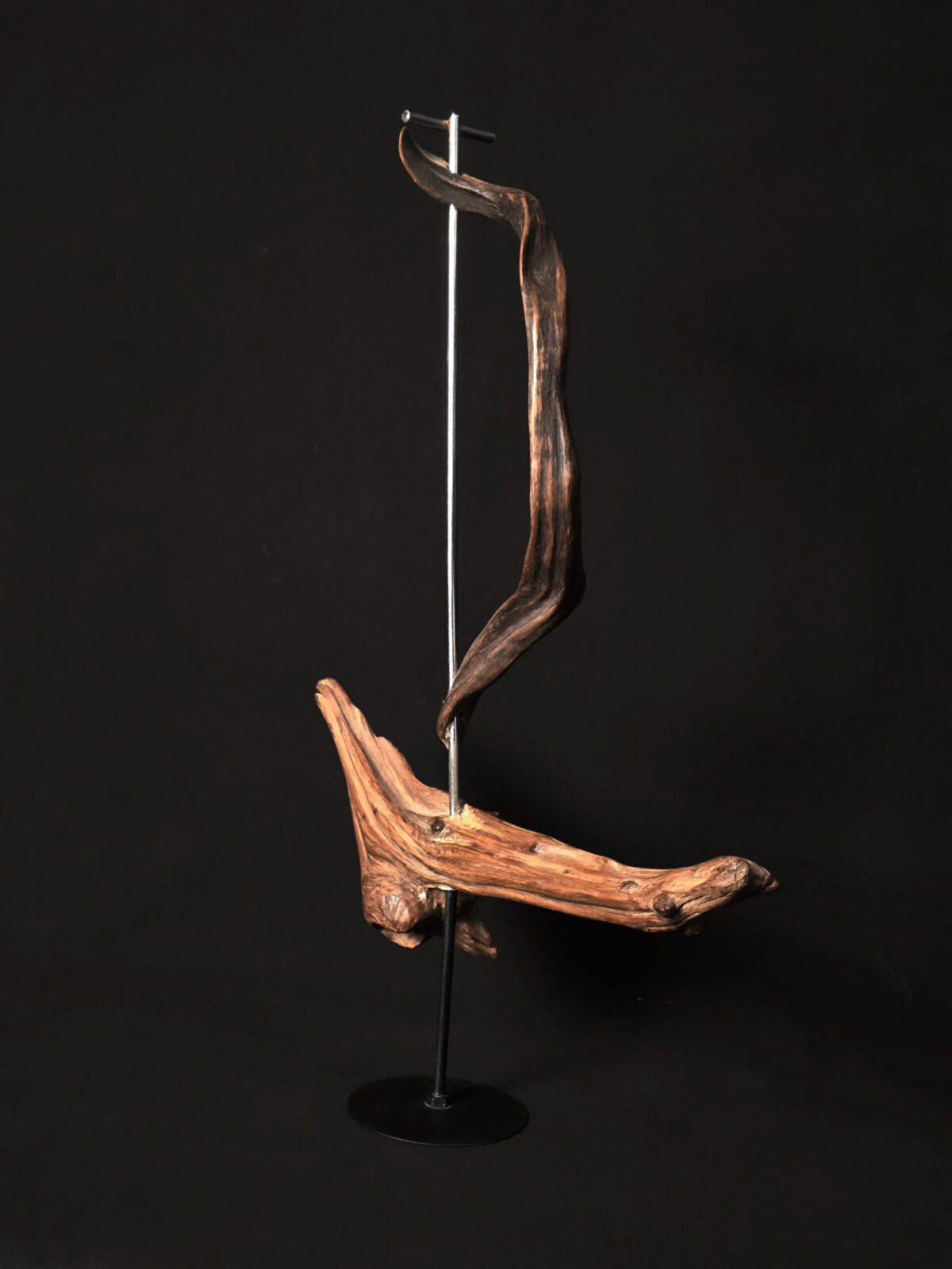 Vent dansant – sculpture en bois d’olivier, photo 4