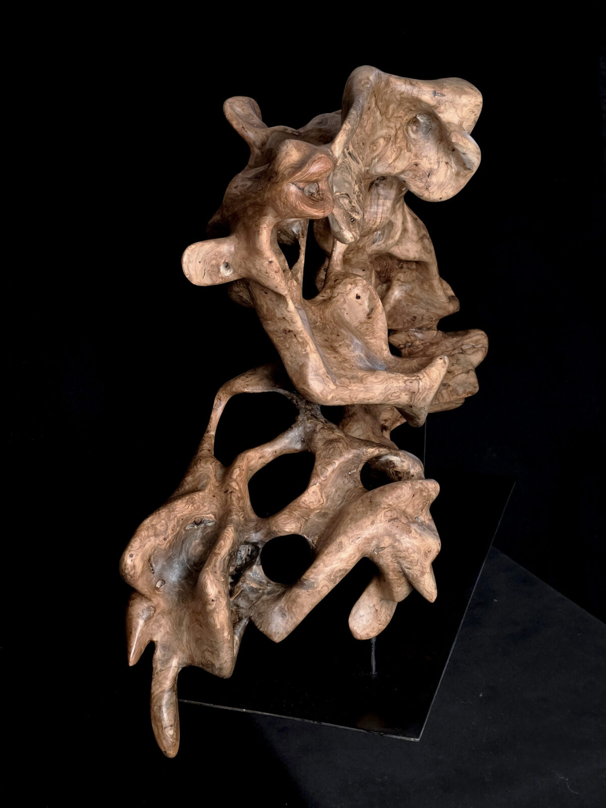 Genèse – sculpture en bois d’olivier, photo 4
