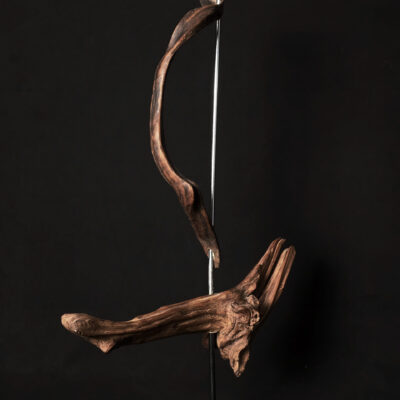 Vent dansant – sculpture en bois d’olivier, photo 5