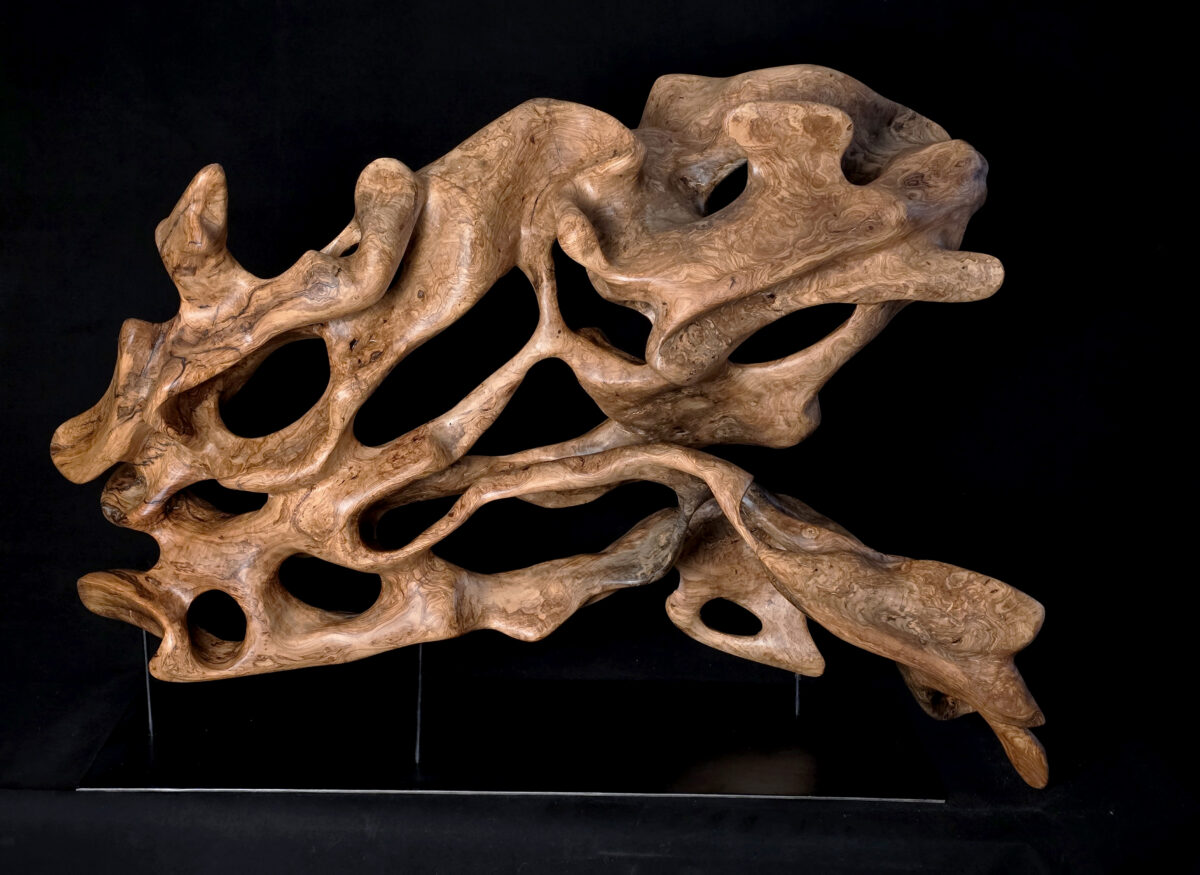 Genèse – sculpture en bois d’olivier, photo 6
