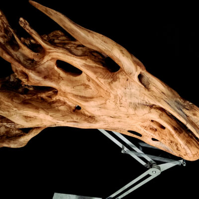 L’Éveil – sculpture en bois d’olivier, photo 4