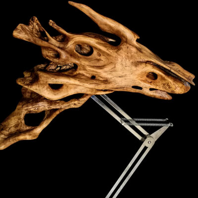 L’Éveil – sculpture en bois d’olivier, photo 5