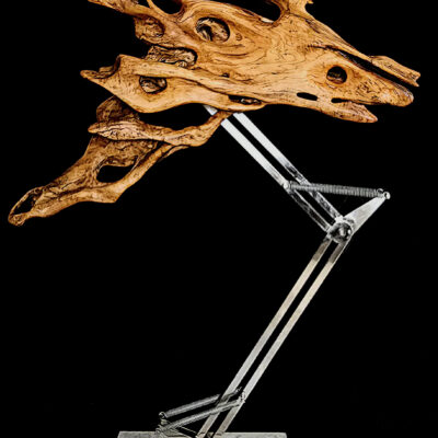 L’Éveil – sculpture en bois d’olivier, photo 6