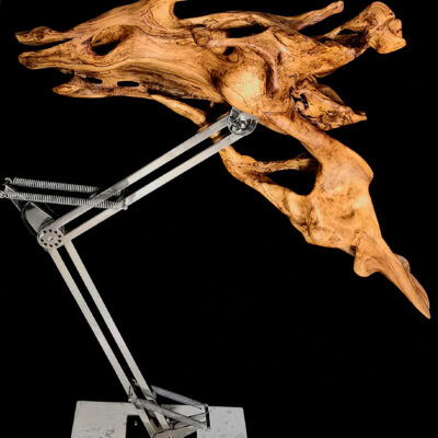 L’Éveil – sculpture en bois d’olivier, photo 7