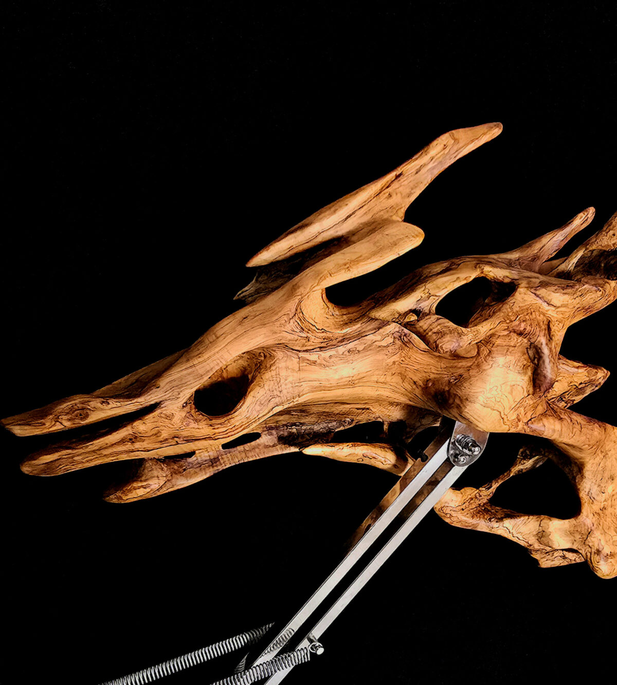 L’Éveil – sculpture en bois d’olivier, photo 8