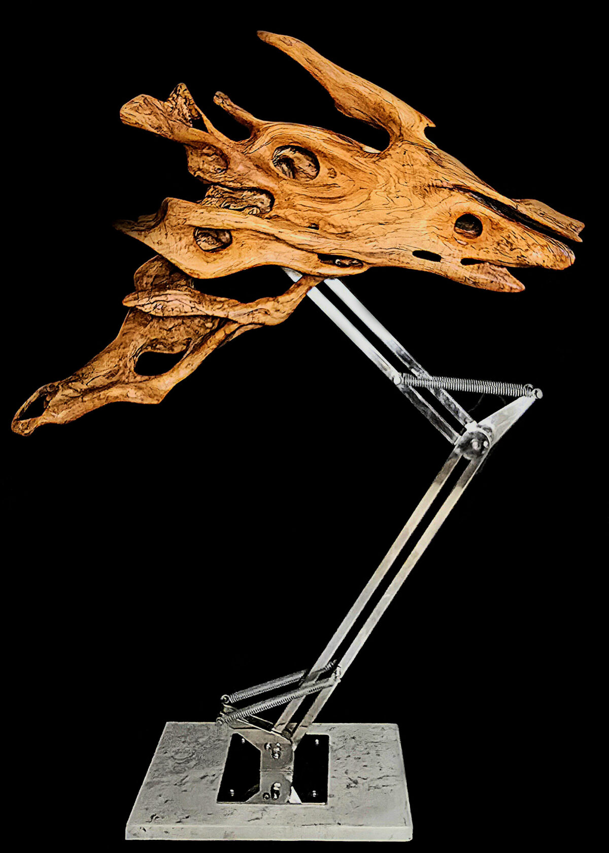 L’Éveil – sculpture en bois d’olivier, photo 10